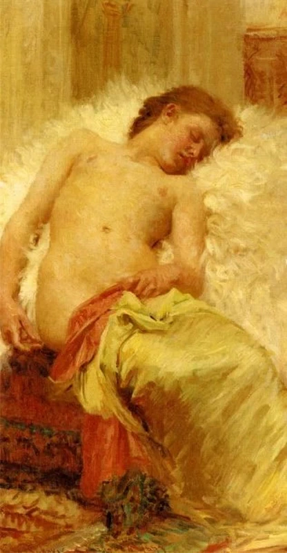 Vlaho Bukovac - Nudo disteso
